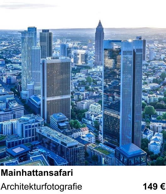 Vielseitiger Fotoworkshop rund um Mainhattansafari: Architekturfotografie