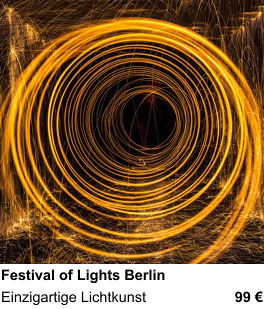 Vielseitiger Fotoworkshop rund um Berliner Lichtkunst fotografieren: Einzigartige Lichtkunst