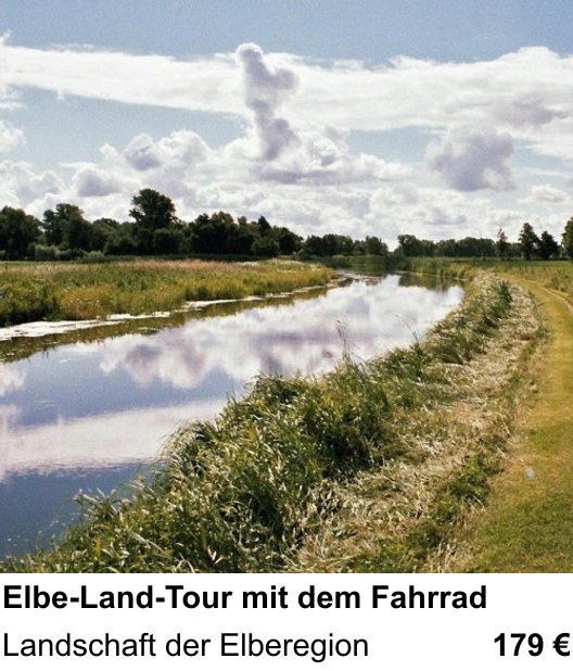 Vielseitiger Fotoworkshop rund um Elbe-Land-Tour mit dem Fahrrad: Landschaft der Elberegion