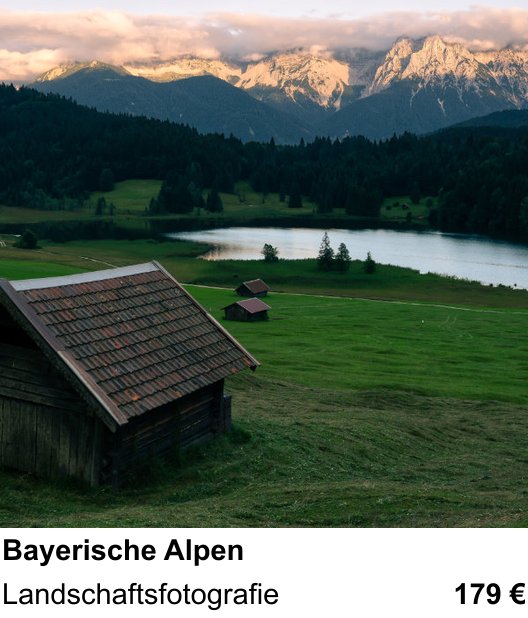 Vielseitiger Fotoworkshop rund um Bayerische Alpen: Landschaftsfotografie