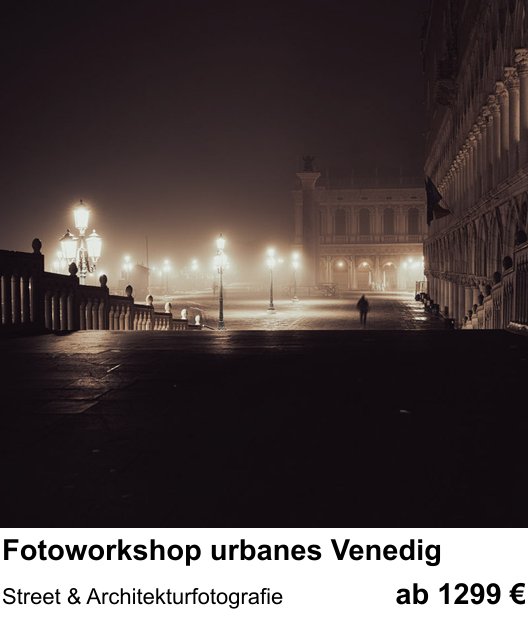 Vielseitiger Fotoworkshop rund um Fotoworkshop urbanes Venedig: Street & Architekturfotografie