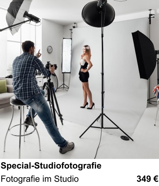 Fotoworkshop Stuttgart: Fotografie im Studio mit Special-Studiofotografie