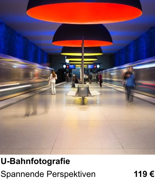 Fotoworkshop Stuttgart: Spannende Perspektiven mit U-Bahnfotografie