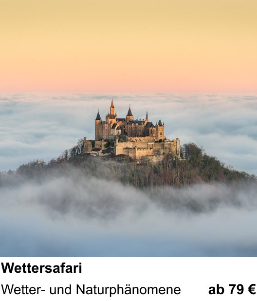 Vielseitiger Fotoworkshop rund um Wettersafari: Wetter- und Naturphänomene